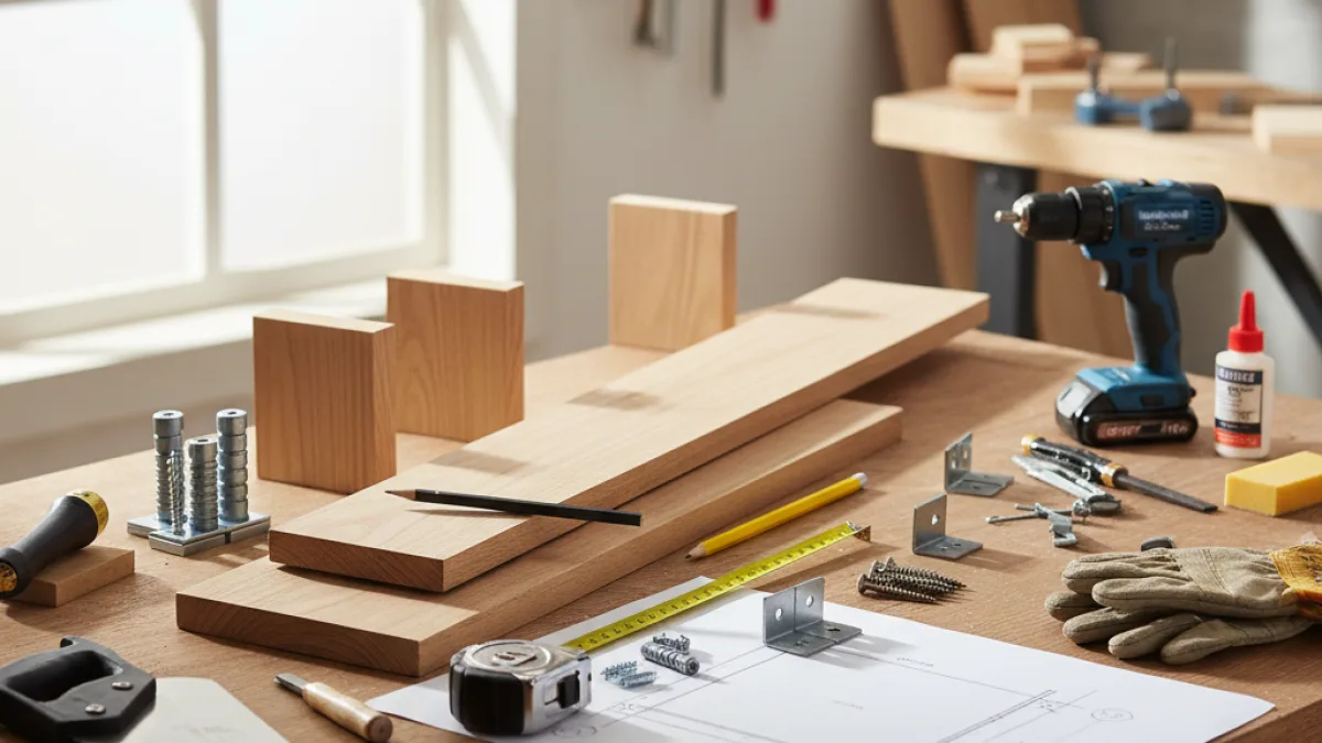 Come Costruire Mensole in Legno Fai da Te: Guida Semplice