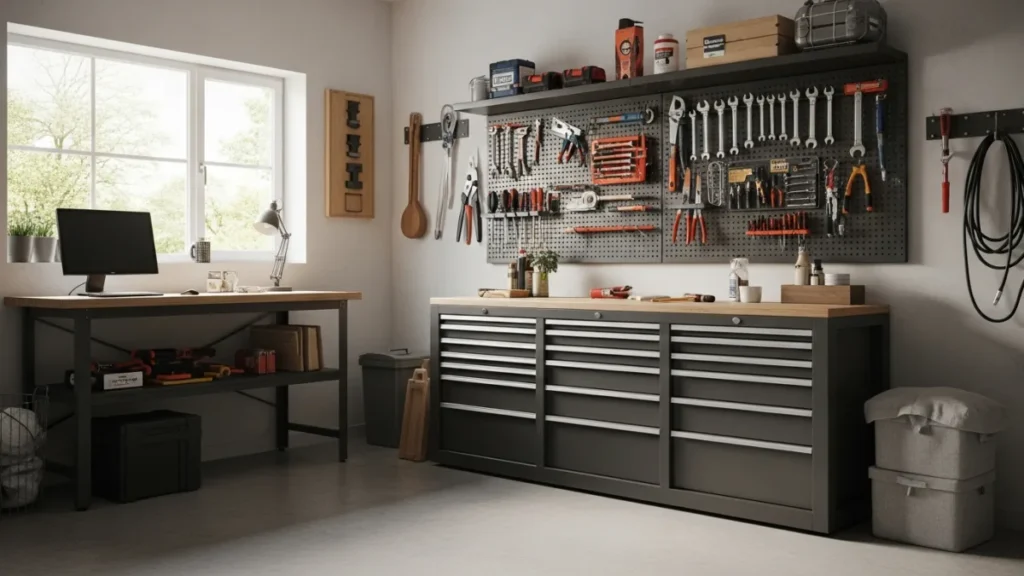 Come organizzare attrezzi in garage idee - Organizzare