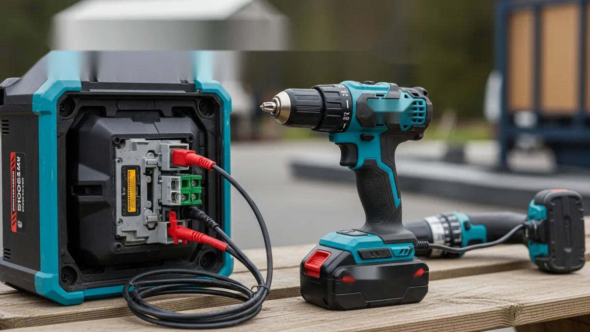 Trapano avvitatore a batteria fai da te - Trapano