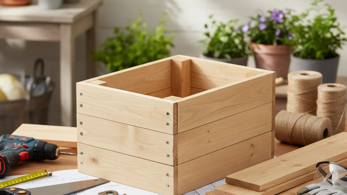 Come costruire fioriera in legno fai da te - Fioriera Legno