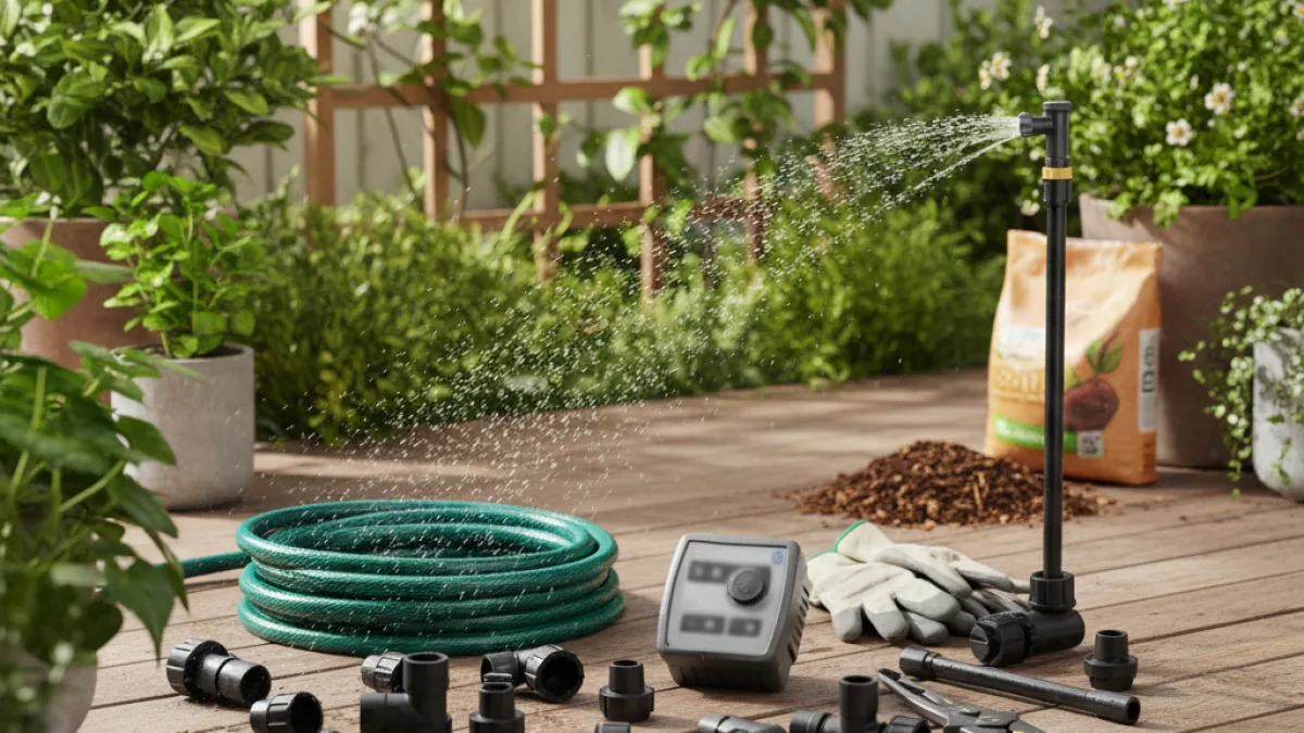 Come costruire impianto irrigazione giardino fai da te -