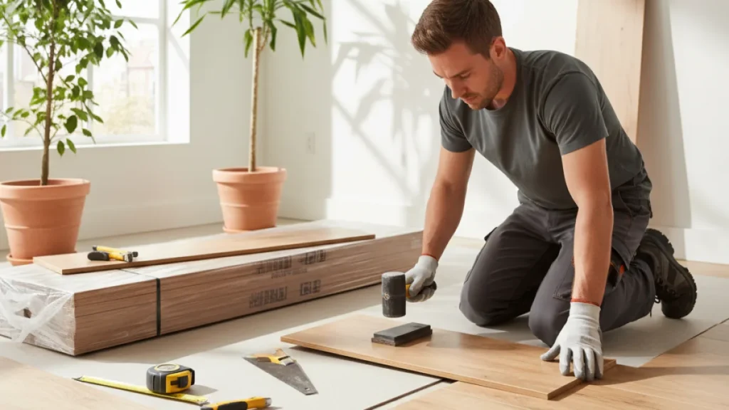 Come installare parquet flottante fai da te - Parquet