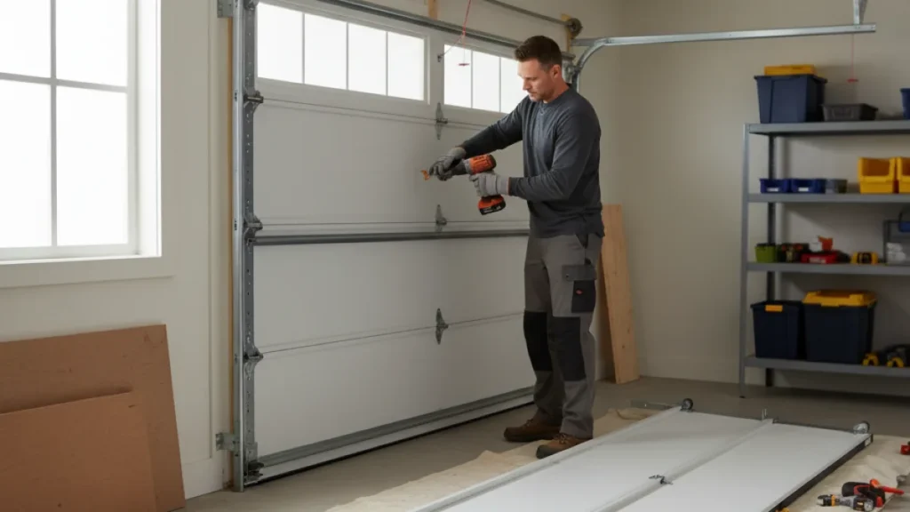 Come installare porta garage sezionale - Come Installare
