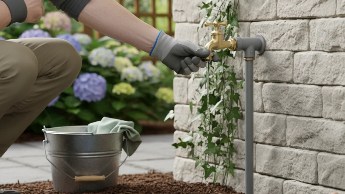 Come installare rubinetto esterno giardino - Come