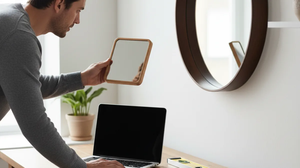Come Installare Specchio a Parete Senza Errori: Guida