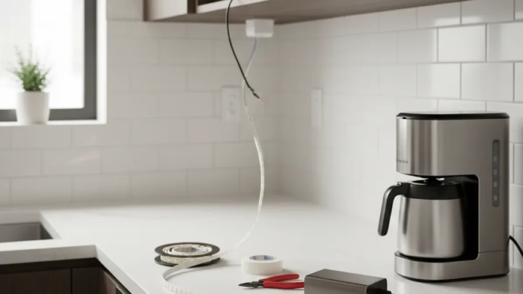 Come installare strisce led sotto pensili cucina - Strisce