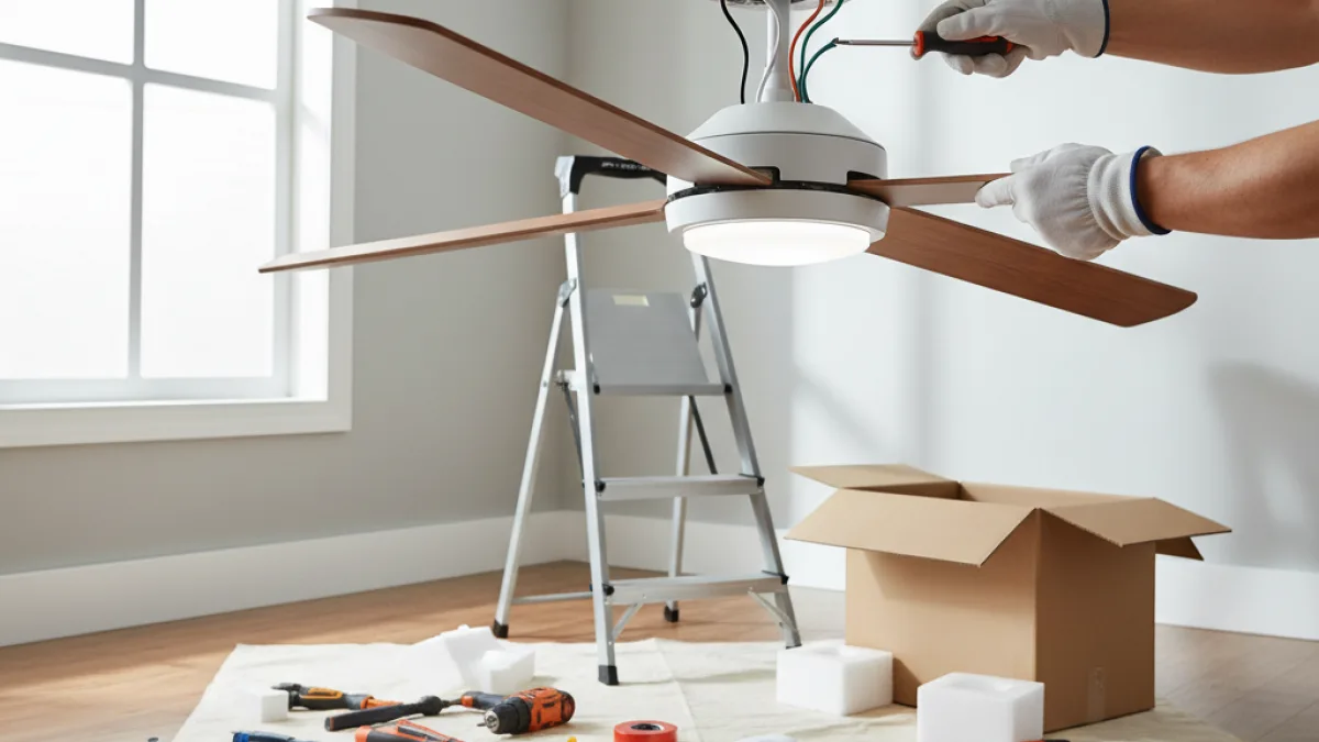 Come installare ventilatore soffitto fai da te - Come