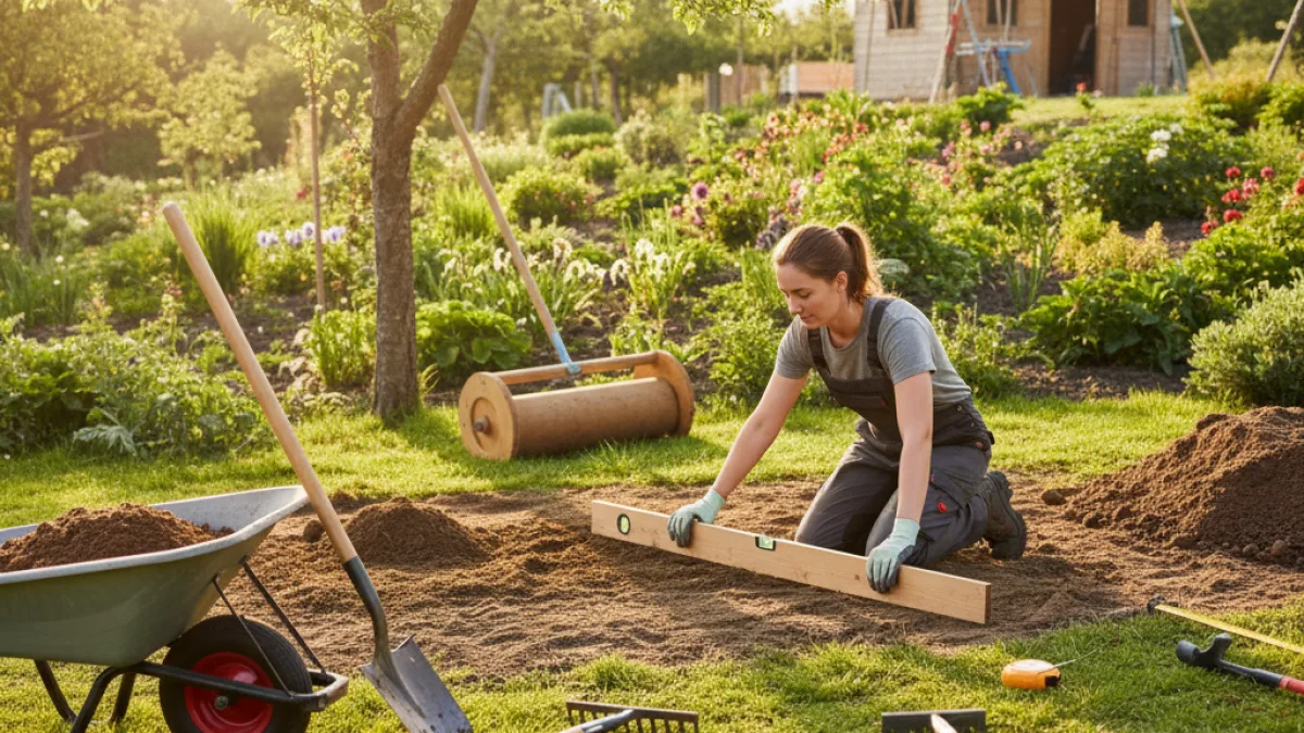 Come livellare terreno giardino fai da te - Come Spianare