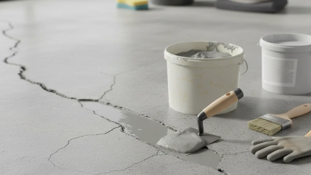 Come riparare crepe nel pavimento interno - Riparare Crepe